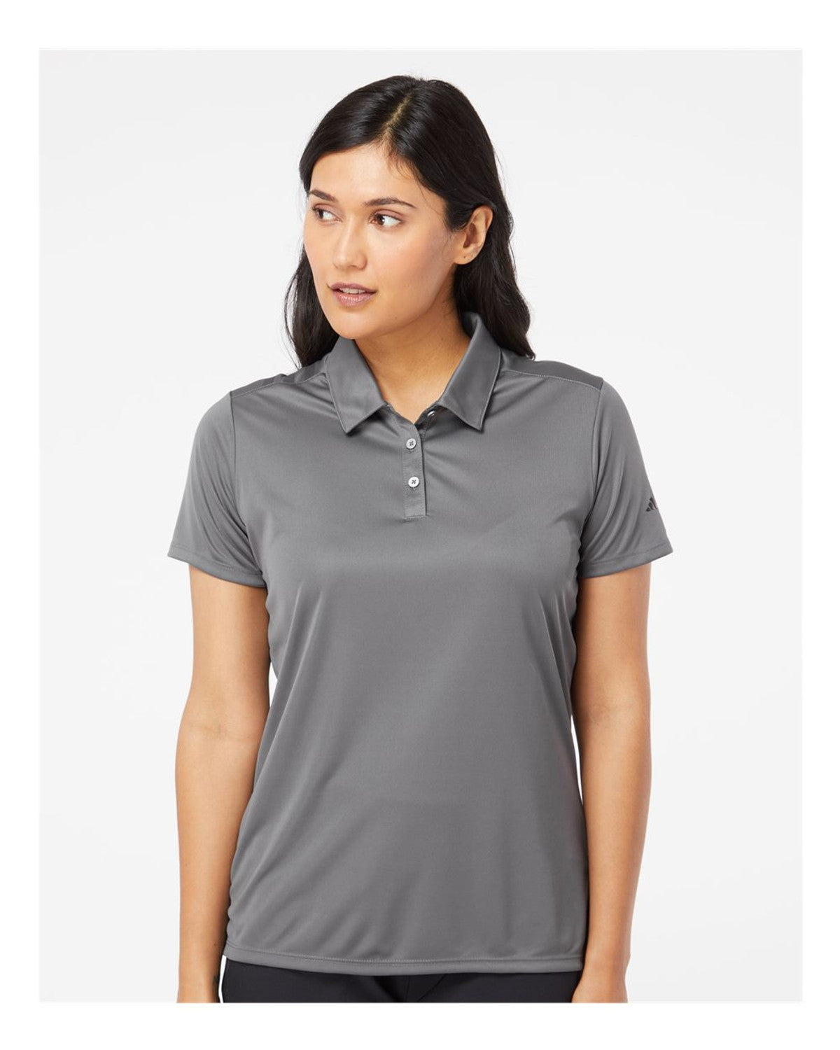 Custom Adidas Women's 3-Stripes Shoulder Sport Shirt